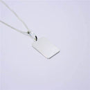 Pingente Placa Masculina