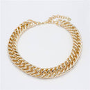 Colar Choker Elos Modernos