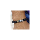 Pulseira Masculina Pedra Vulcânica
